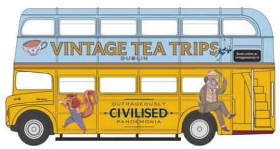 Dublin Vintage Tea Trips AEC Routemaster Park Royal